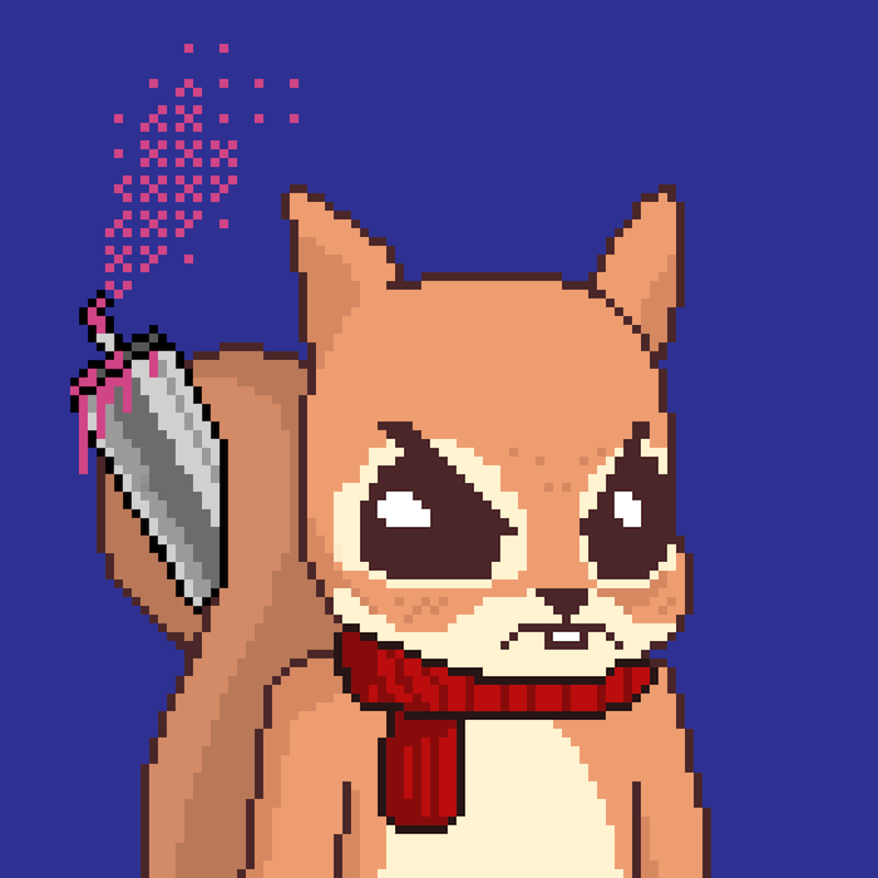 Pixel Squirrels #388
